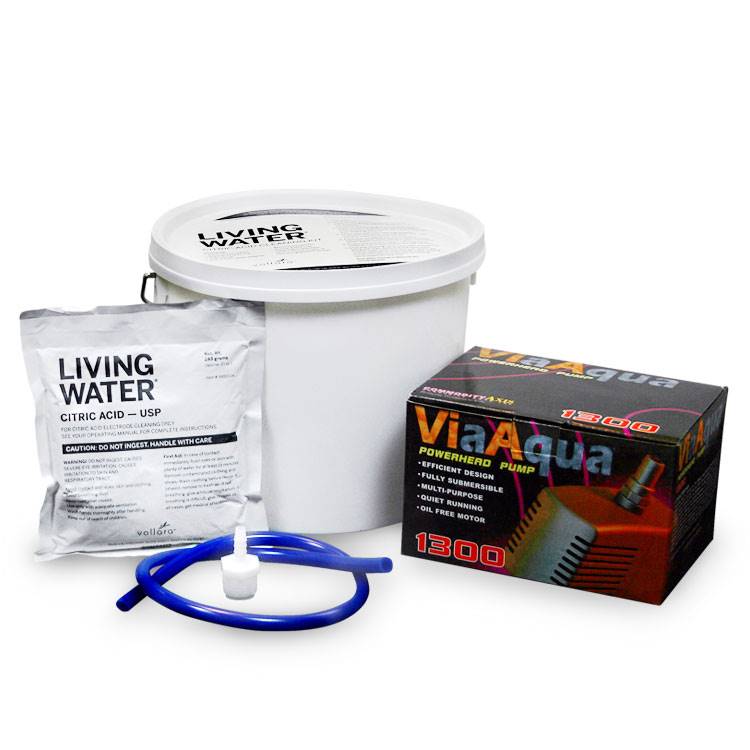 Citric Acid Cleaning Kit for New LivingWater